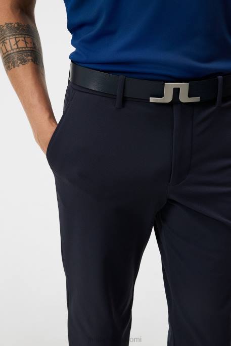 J.Lindeberg axil fleece twill housut miehet laivasto 4VD0386 vaatetus