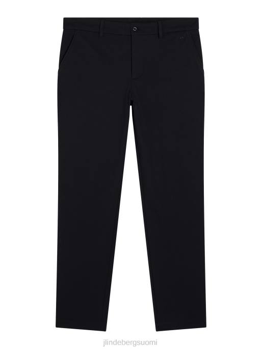 J.Lindeberg axil fleece twill housut miehet musta 4VD0387 vaatetus