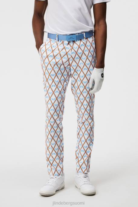 J.Lindeberg ellott print housut miehet pieni poika sininen timantti 4VD0370 vaatetus