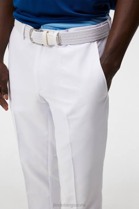 J.Lindeberg elof housut miehet valkoinen 4VD0364 vaatetus