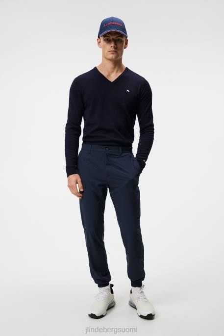 J.Lindeberg mansetti jogger housut miehet laivasto 4VD0466 vaatetus