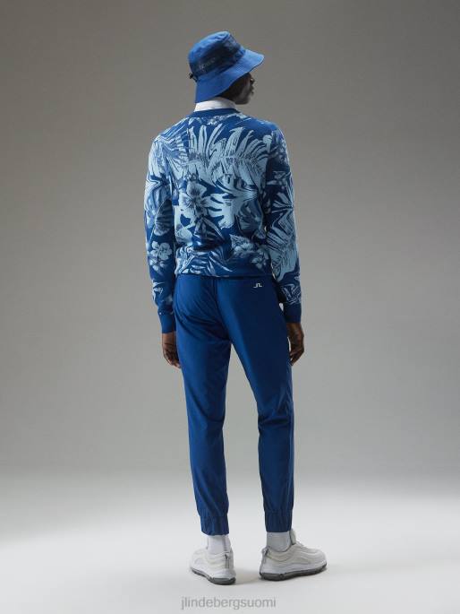 J.Lindeberg mansetti jogger housut miehet laivaston pioni 4VD0487 vaatetus