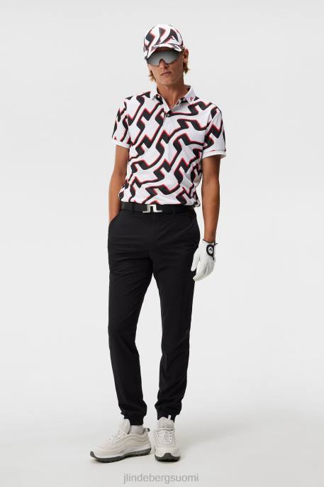 J.Lindeberg mansetti jogger housut miehet musta 4VD0379 vaatetus
