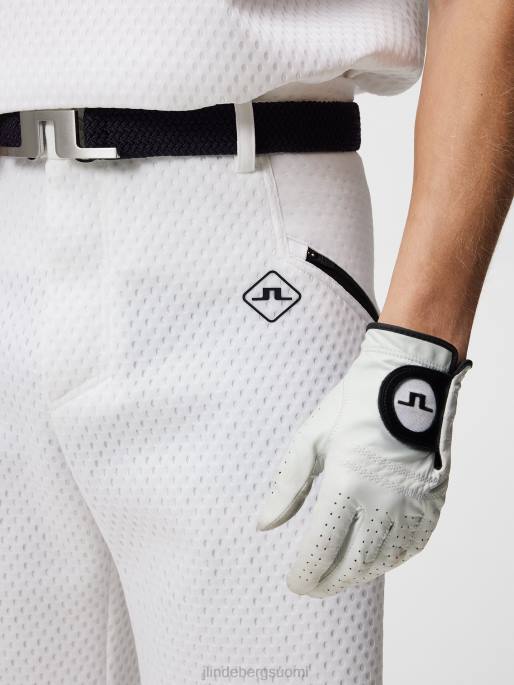 J.Lindeberg mile mesh shortsit miehet valkoinen 4VD0457 vaatetus