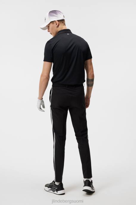 J.Lindeberg stuart-raitahousut miehet musta 4VD0463 vaatetus