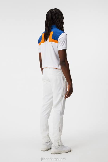 J.Lindeberg stuart-raitahousut miehet valkoinen 4VD0401 vaatetus