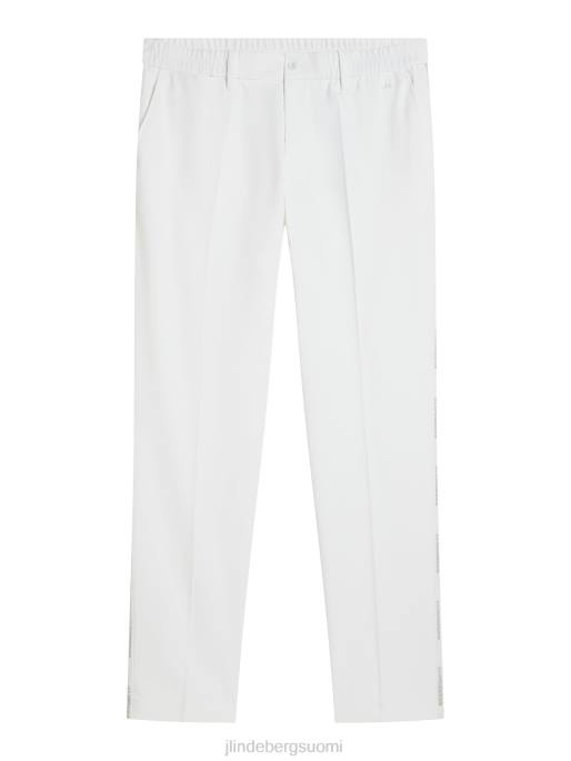 J.Lindeberg stuart-raitahousut miehet valkoinen 4VD0401 vaatetus