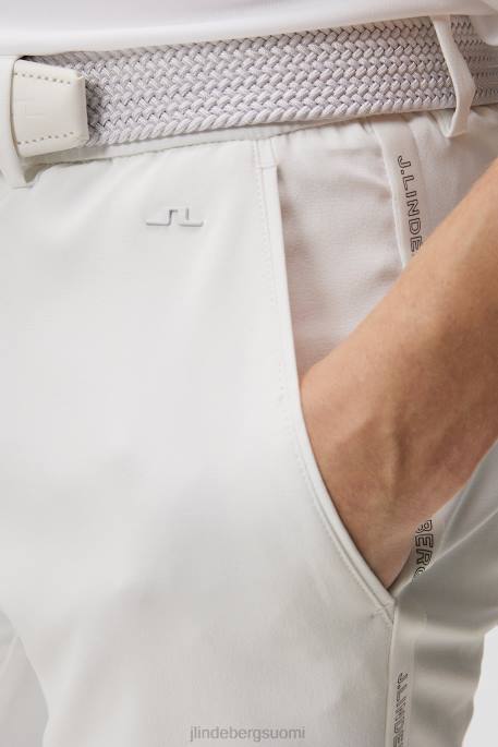 J.Lindeberg stuart-raitahousut miehet valkoinen 4VD0462 vaatetus