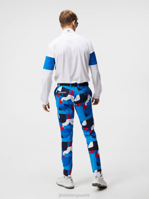 J.Lindeberg tim pant miehet loistava sininen iso silta 4VD0455 vaatetus