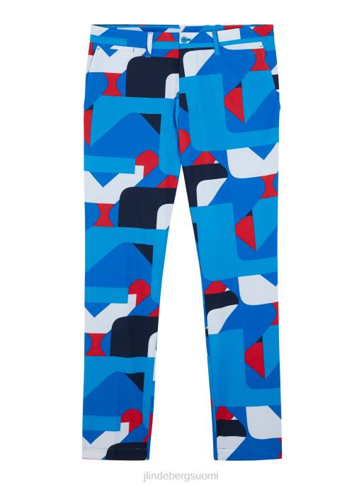 J.Lindeberg tim pant miehet loistava sininen iso silta 4VD0455 vaatetus