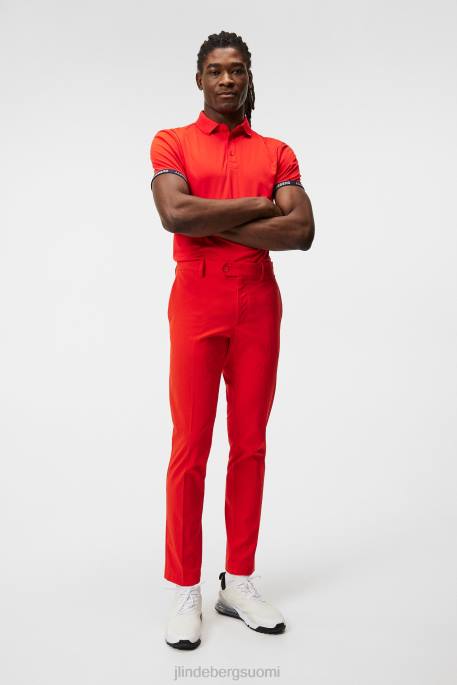 J.Lindeberg tuuletushousut miehet tulenpunainen 4VD0422 vaatetus