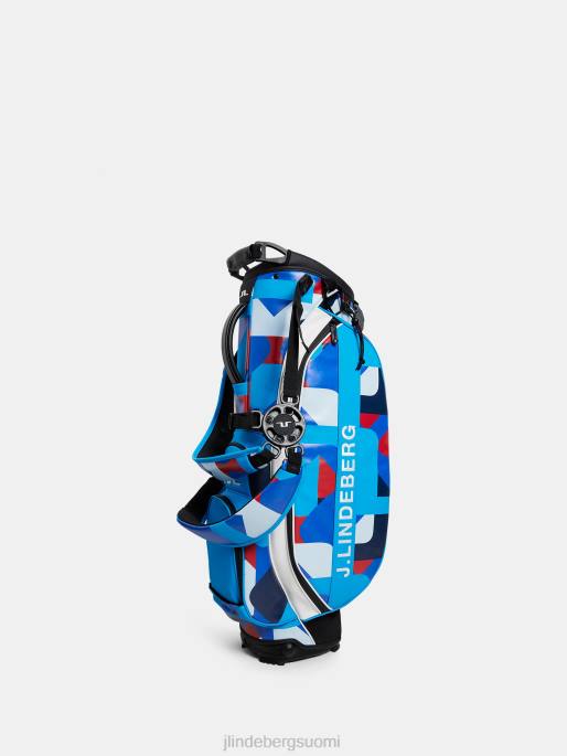 J.Lindeberg soittimen seisontalaukun painatus miehet loistava sininen iso silta 4VD0801 lisävaruste