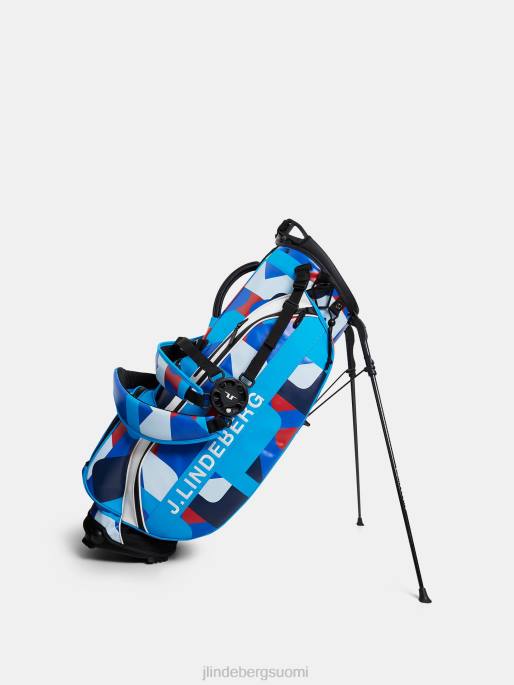 J.Lindeberg soittimen seisontalaukun painatus miehet loistava sininen iso silta 4VD0801 lisävaruste