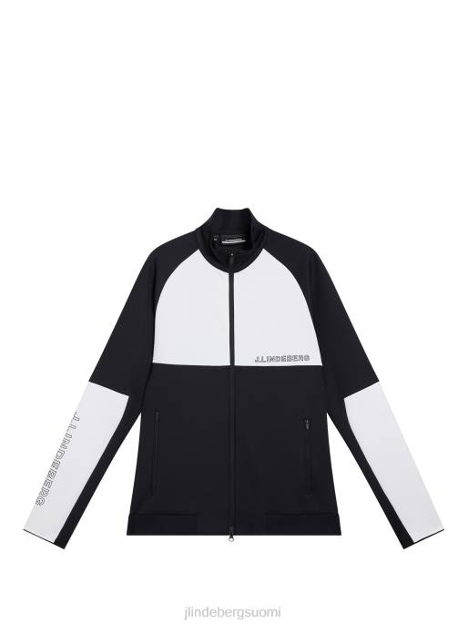 J.Lindeberg Lazarus-välikerros miehet musta 4VD0609 vaatetus