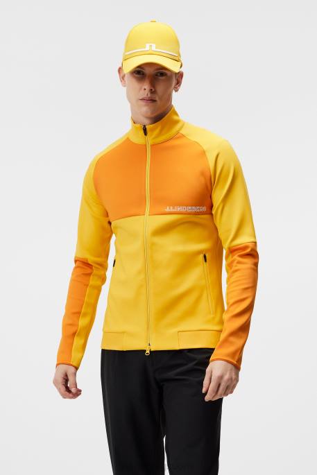 J.Lindeberg Lazarus-välikerros miehet valkoinen 4VD0607 vaatetus