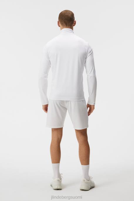 J.Lindeberg Melker mesh -välikerros miehet valkoinen 4VD0565 vaatetus