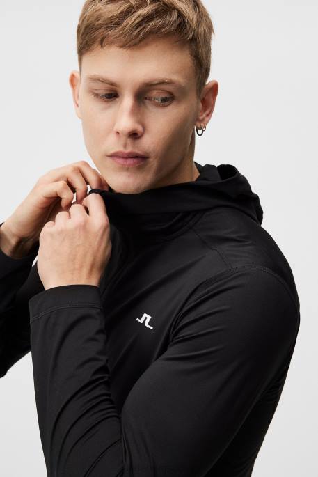 J.Lindeberg Stefanin huppari miehet musta 4VD0576 vaatetus