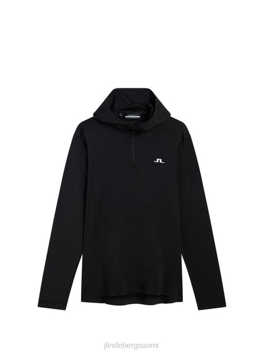 J.Lindeberg Stefanin huppari miehet musta 4VD0576 vaatetus