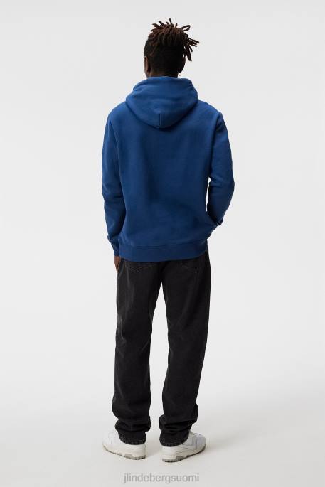 J.Lindeberg alfa-huppari miehet kiinteistön sininen 4VD0540 vaatetus