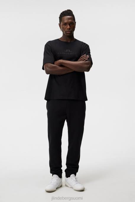 J.Lindeberg alfa verkkarit miehet musta 4VD0536 vaatetus