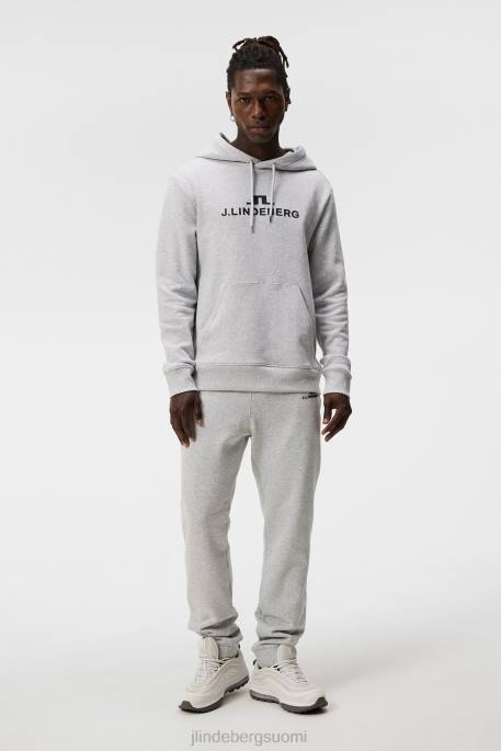 J.Lindeberg alfa verkkarit miehet vaaleanharmaa melansi 4VD0534 vaatetus