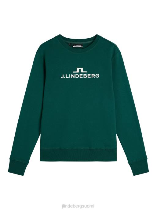 J.Lindeberg alpha crew kauluspaita miehet sademetsä 4VD0642 vaatetus
