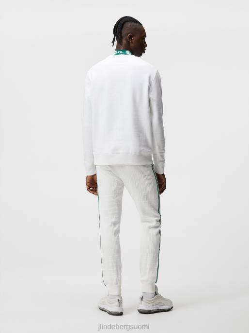 J.Lindeberg alpha crew kauluspaita miehet valkoinen 4VD0643 vaatetus