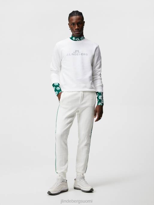 J.Lindeberg alpha crew kauluspaita miehet valkoinen 4VD0643 vaatetus