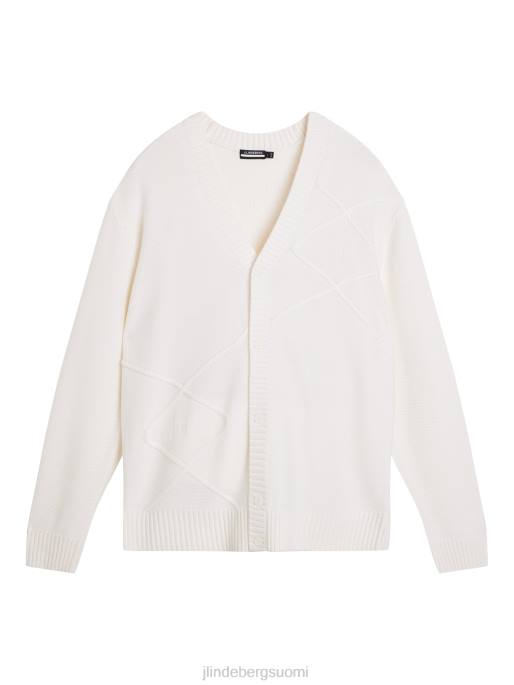 J.Lindeberg clarke neuletakki miehet valkoinen 4VD0581 vaatetus