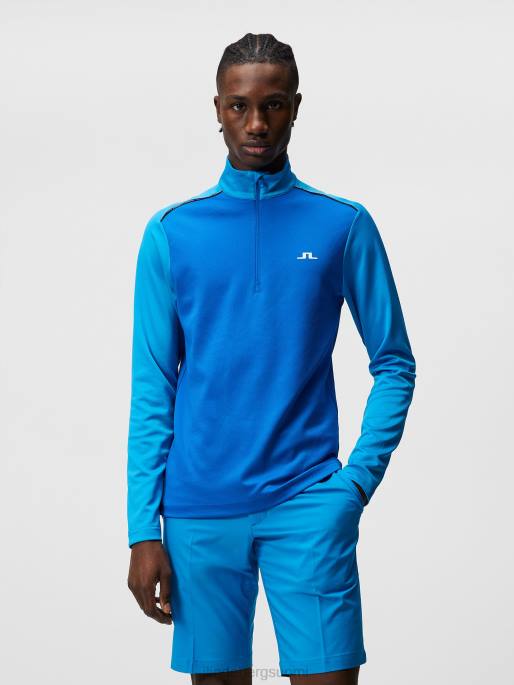 J.Lindeberg frotee välikerros miehet loistava sininen 4VD0633 vaatetus