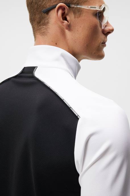 J.Lindeberg frotee välikerros miehet valkoinen 4VD0632 vaatetus