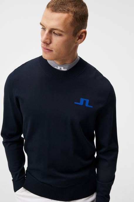 J.Lindeberg gus-neulottu pusero miehet laivasto 4VD0509 vaatetus