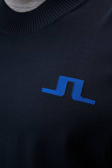 J.Lindeberg gus-neulottu pusero miehet laivasto 4VD0509 vaatetus