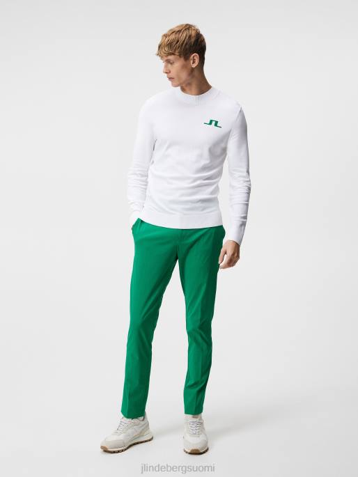 J.Lindeberg gus-neulottu pusero miehet valkoinen 4VD0585 vaatetus