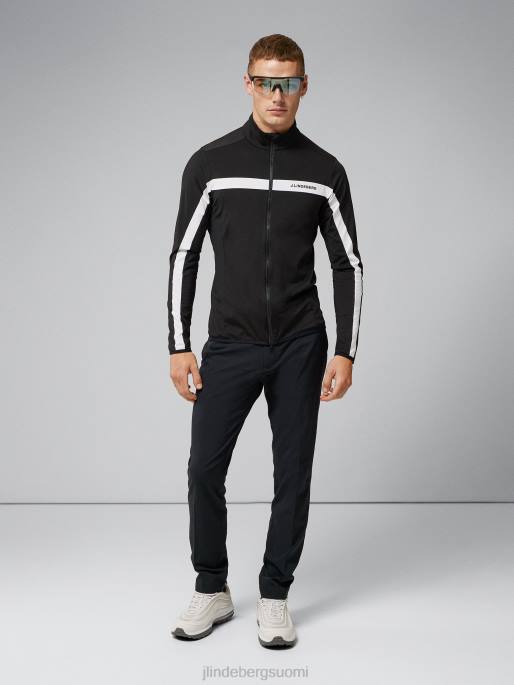 J.Lindeberg jarvis-välikerros miehet musta 4VD0672 vaatetus