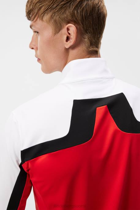 J.Lindeberg jarvis-välikerros miehet tulenpunainen 4VD0519 vaatetus