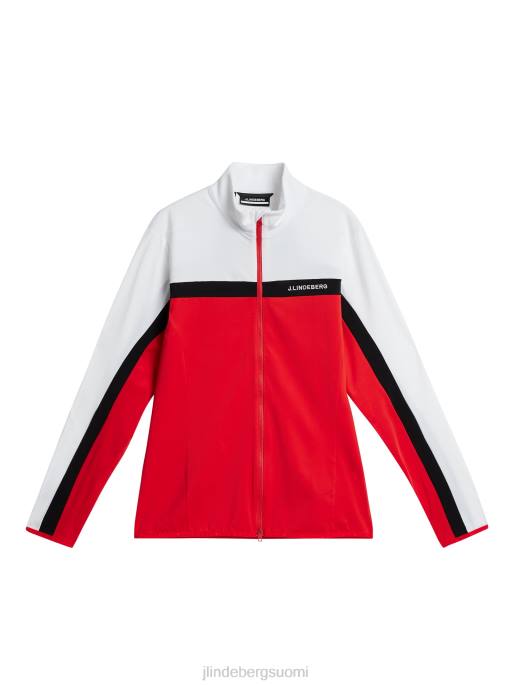 J.Lindeberg jarvis-välikerros miehet tulenpunainen 4VD0519 vaatetus