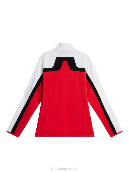 J.Lindeberg jarvis-välikerros miehet tulenpunainen 4VD0519 vaatetus