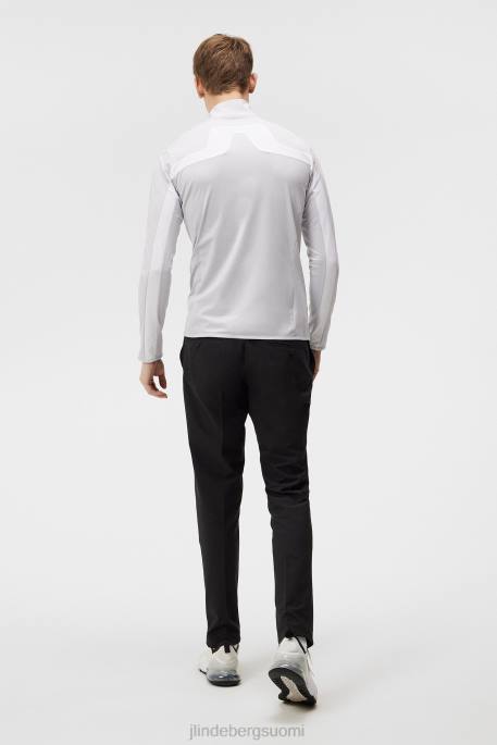 J.Lindeberg jarvis-välikerros miehet vaaleanharmaa melansi 4VD0620 vaatetus