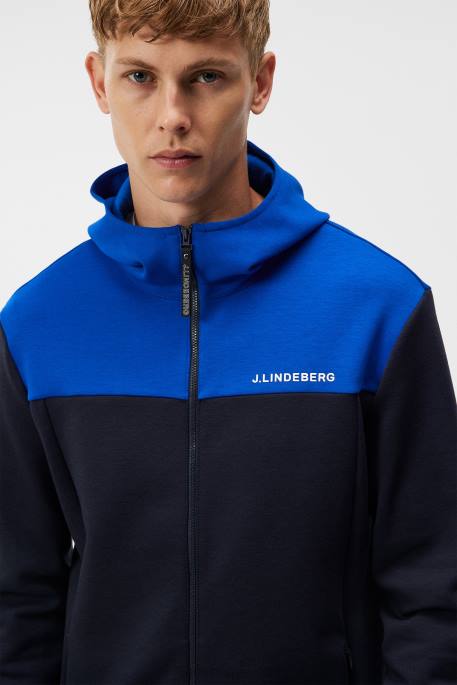 J.Lindeberg jeff huppari miehet laivasto 4VD0523 vaatetus