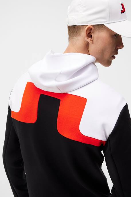 J.Lindeberg jeff huppari miehet musta 4VD0524 vaatetus