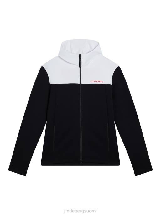 J.Lindeberg jeff huppari miehet musta 4VD0524 vaatetus