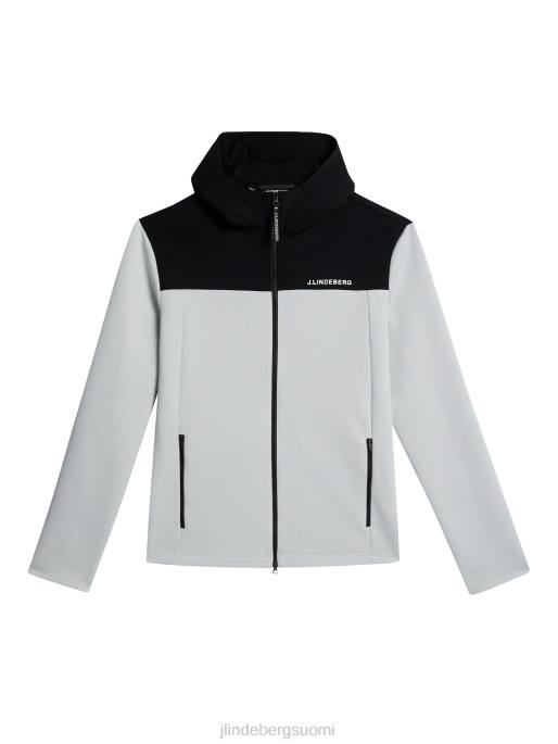 J.Lindeberg jeff huppari miehet vaaleanharmaa melansi 4VD0525 vaatetus