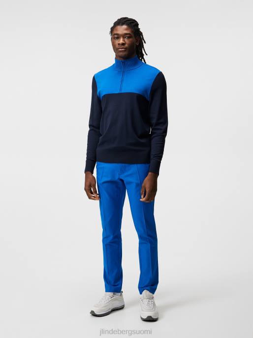 J.Lindeberg jeff-neulottu villapaita miehet laivasto 4VD0590 vaatetus