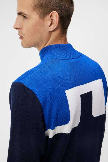 J.Lindeberg jeff tuulitakki villapaita miehet laivasto 4VD0506 vaatetus