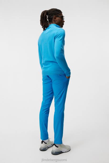 J.Lindeberg kian vetoketjullinen villapaita miehet loistava sininen 4VD0657 vaatetus