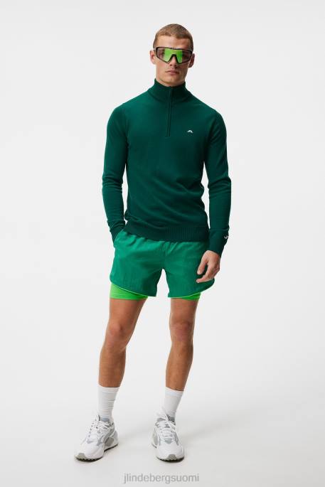 J.Lindeberg kian vetoketjullinen villapaita miehet sademetsä 4VD0655 vaatetus