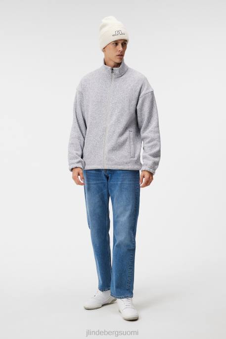 J.Lindeberg lorentz-välikerros miehet vaaleanharmaa melansi 4VD0543 vaatetus