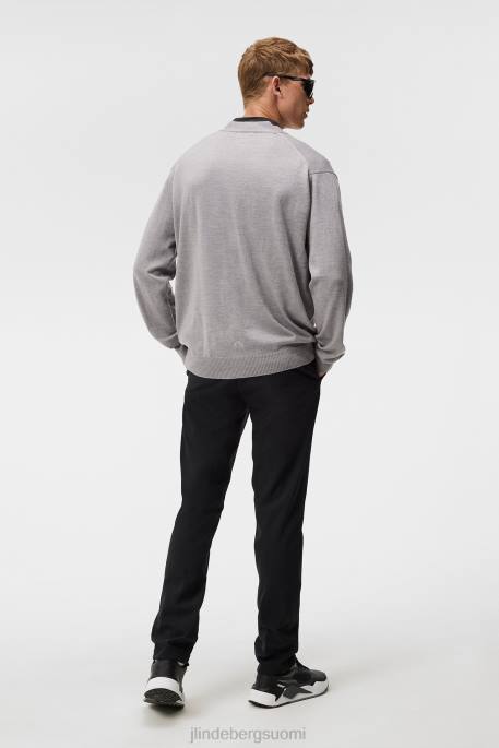 J.Lindeberg lucas neuletakki miehet harmaa melansi 4VD0549 vaatetus