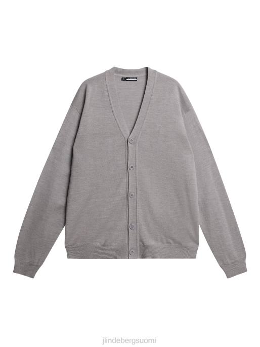 J.Lindeberg lucas neuletakki miehet harmaa melansi 4VD0549 vaatetus